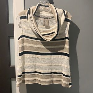 Anthropologie Dolan Cowl Neck Sleeveless Sweater